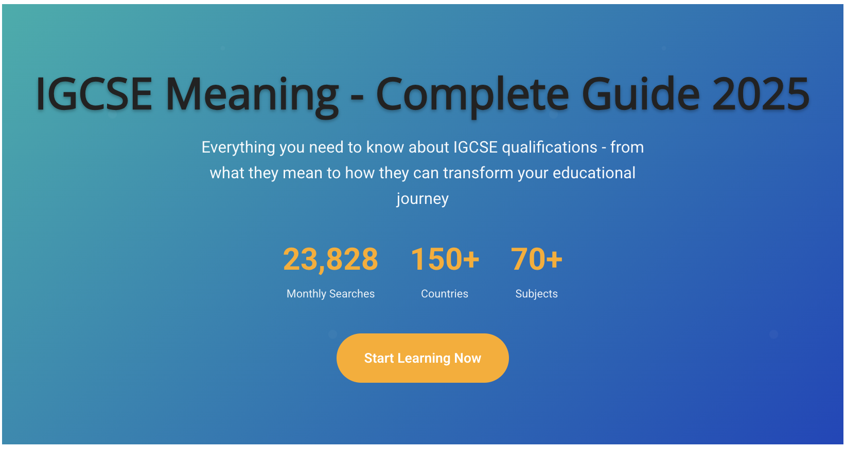 IGCSE Meaning - Complete Guide for Students & Parents 2025